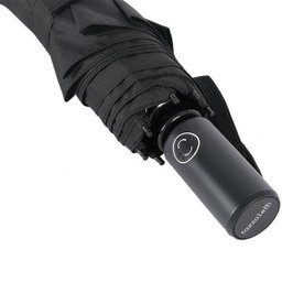 Guarda Chuva Automático Resistente Sombrinha De Bolsa Fazzoletti Preto - 6