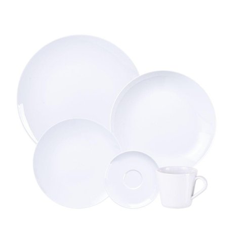 Aparelho de Jantar Tramontina Sophia em Porcelana 20 Peças