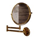 Ver imagem 4 de Espelho EF-L 8 - Redondo - E6520 - Gold