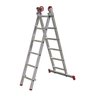 Escada De Alumínio Extensiva 6x2 Degraus Botafogo Trava Automática ESC0615 - 1
