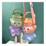 Garrafa de Água Urso 1l Transparente Infantil com Alça - 5