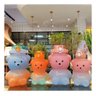 Garrafa de Água Urso 1l Transparente Infantil com Alça - 3