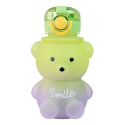 Garrafa de Água Urso 1l Transparente Infantil com Alça - 9