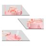 Garrafa de Água Urso 1l Transparente Infantil com Alça - 6