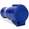 Acoplamento 3p+t 16a 200/250v 9h Azul - S4059 - Steck Acoplam.3p+t 16a 200/250v 9h Az S-4059 Steck - 1
