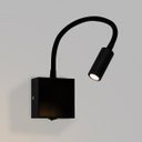 Ver imagem 2 de Arandela Pix Preta Articulável Cabeceira LED 3W 3000K Bivolt