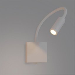 Arandela Pix Branca Articulável Cabeceira LED 3W 3000K Bivolt - 2