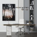 Ver imagem 3 de Pendente Bambu Preto e Bronze Globo Fumê 98cm 4G9 HL017LB Bella