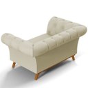 Ver imagem 6 de Sofá 2 Lugares para Sala de Estar Império 1,50M D02 Corano Bege C-26 - LyAM Decor