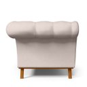 Ver imagem 7 de Sofá 2 Lugares para Sala de Estar Império 1,50M D02 Veludo Bege C-309 - LyAM Decor