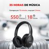 Fone de Ouvido Bluetooth 5.0 Mpow H19 Ipo 35 Horas de Música:Black - 2