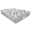 Ver imagem 3 de Cama Box com Baú Casal + Colchão de Molas Ensacadas - Probel - Evolution - Marrom