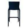 Banqueta Alta Cozinha Azul Marinho Empilhável Urano em Polipropileno Acrilys - 4