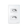 Tomada Dupla 10a Inteligente Wi-fi Ets 1002 Branco 4850064 - 1