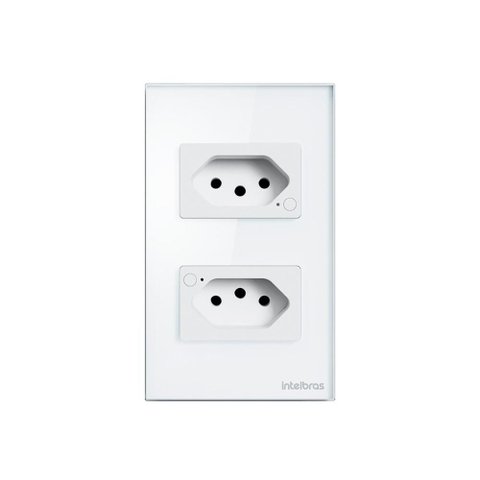 Tomada Dupla 10a Inteligente Wi-fi Ets 1002 Branco 4850064