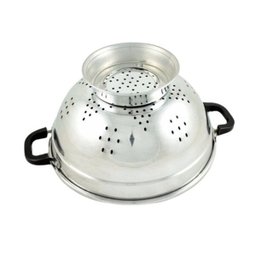 Escorredor de alumínio verduras macarrão resistente cozinha - 2