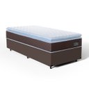 Ver imagem 1 de Cama Box com Colchão de Espuma D33 Pillow Top Comfort Luxo Solteiro 88cm