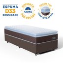 Ver imagem 4 de Cama Box com Colchão de Espuma D33 Pillow Top Comfort Luxo Solteiro 88cm