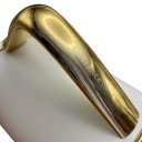 Ver imagem 2 de Garrafa Térmica Branca com Dourado 700ml 24x18x14cm