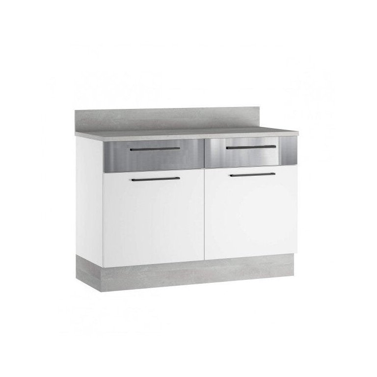 Balcão de Cozinha com Tampo Mdp 2 Portas 2 Gavetas Exclusive Itatiaia