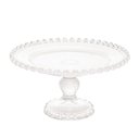 Ver imagem 1 de Prato com Pé de Cristal Coração 19,5x10,5cm | Casa Del Grande