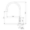 Ver imagem 2 de Torneira Cozinha Perflex Freedom Color Preto Fosco 10753824