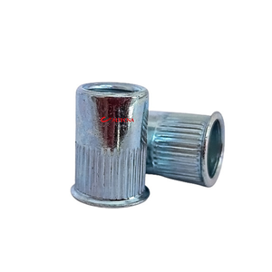 Rebite Rosca Interna Cab Aba Fina M4/M5 Aluminio com 100 Peças