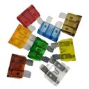 Ver imagem 1 de Kit Fusivel Lâmina Automotivo com 100 Pçs de 5a À 40 Ampers