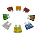 Ver imagem 3 de Kit Fusivel Lâmina Automotivo com 100 Pçs de 5a À 40 Ampers