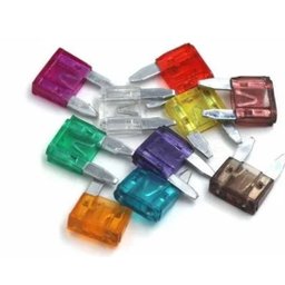 Kit Fusivel Mini Automotivo Com 100 Pçs De 5A à 30 Ampers - 2