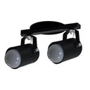 Ver imagem 1 de Spot No Trilho para 2 Lâmpadas - Direcionavel 360 Graus Cor Preto