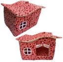 Ver imagem 2 de Casinha Cachorro Pequeno Casa Toca Pet Luxo Rose Love