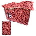 Ver imagem 1 de Casinha Cachorro Pequeno Casa Toca Pet Luxo Rose Love