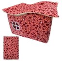 Ver imagem 1 de Casinha Cachorro Pequeno Casa Toca Pet Luxo Rose Love
