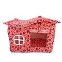 Ver imagem 4 de Casinha Cachorro Pequeno Casa Toca Pet Luxo Rose Love
