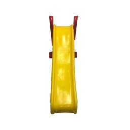 Escorregador Infantil Plástico - Médio 3 Degraus Amarelo com Laranja - 2