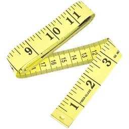 Kit 2 Fita Métrica Costura Medida Corporal 1,5m 60 Polegadas Medir Artesanato Medir Corpo Superfí - 5