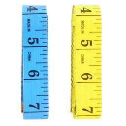 Kit 2 Fita Métrica Costura Medida Corporal 1,5m 60 Polegadas Medir Artesanato Medir Corpo Superfí - 2