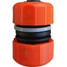 União Emenda Mangueira Água Jardim Casa Passagem Livre 1/2" Plástico ABS Rápido Engate Conector - 5