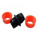 Ver imagem 2 de União Emenda Mangueira Água Jardim Casa Passagem Livre 1/2" Plástico ABS Rápido Engate Conector