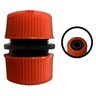 União Emenda Mangueira Água Jardim Casa Passagem Livre 1/2" Plástico ABS Rápido Engate Conector - 4