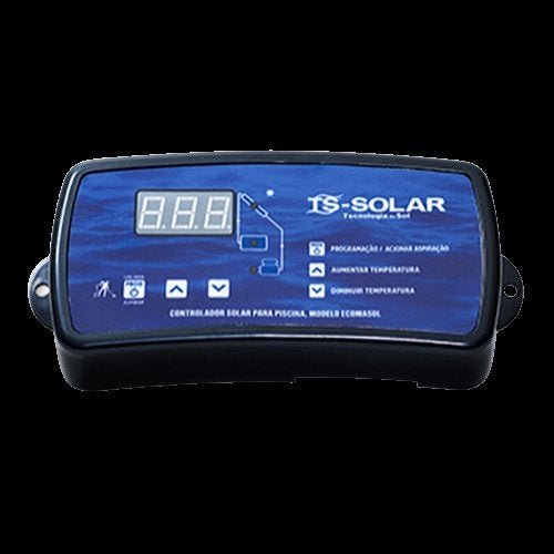 Controlador De Temperatura Aquecedor Solar Piscina+ Válvulas - 6