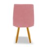 Cadeira de Jantar Eames Estofada Suede Rosa - Montanaris Decor MD MONTANARIS DECOR - 5