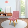 Cadeira de Jantar Eames Estofada Suede Rosa - Montanaris Decor MD MONTANARIS DECOR - 2