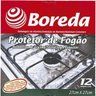 Protetor Forrar Fogão Alumínio 12 Unidades Boca Individual 27x27cm Proteger Manter Limpo Cozinha - 6
