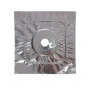 Ver imagem 1 de Protetor Forrar Fogão Alumínio 12 Unidades Boca Individual 27x27cm Proteger Manter Limpo Cozinha