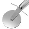 Cortador Fatiador Pizza Aço Inox Afiado Manual Roda Corta Massas Torta Omelete Praticidade - 5