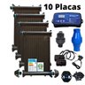 Kit Aquecimento Solar 10 Placas 3Mts para Piscina 9Mt 13000 Lt - 2