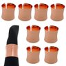 Anel para Guardanapo Aro Argola Kit com 8 Peças Mesa Restaurante Rose Gold - 1
