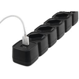 Filtro De Linha Protetor Eletronico Regua Extensão Eletrica EPE 204 USB Intelbras 4 Tomadas 2 Usb Pr - 3